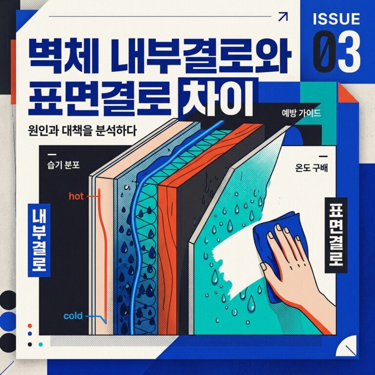 ai thumbnail poster 벽체 내부결로와 표면결로 차이 1787309475